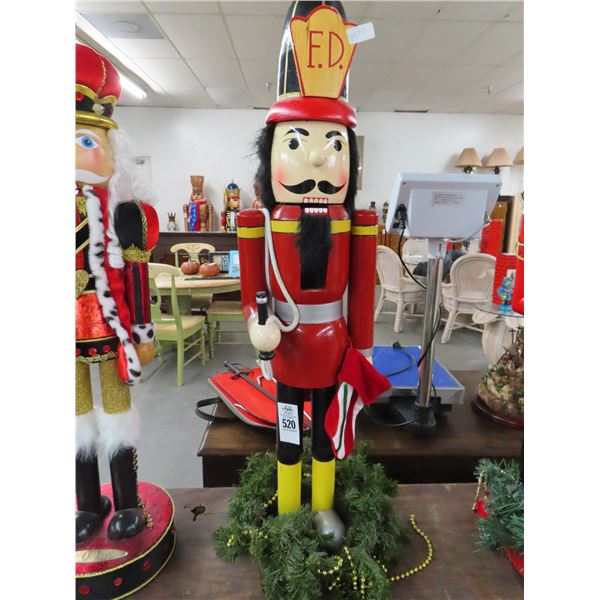 Approx. 2' Fireman Nutcracker