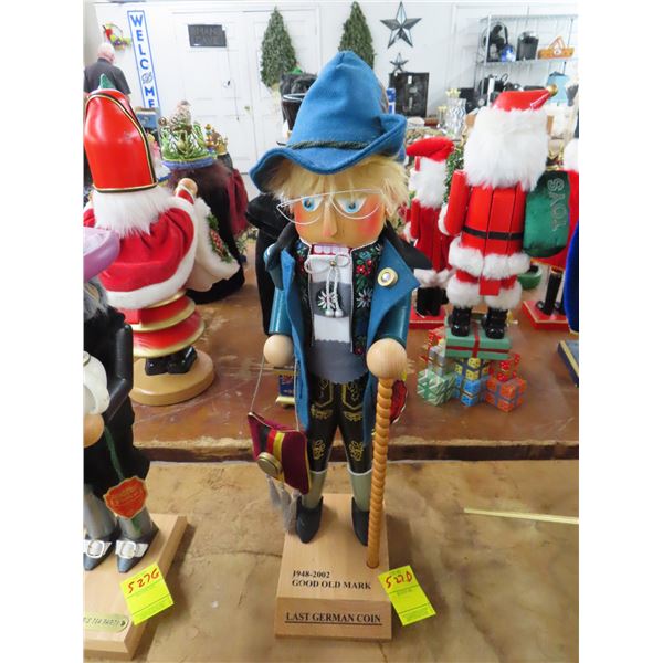 Steinbach Last German Coin Good Old Mark Nutcracker