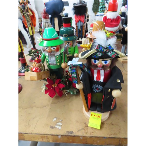 6-Steinbach Collector Nutcrackers - 6 X $