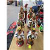 Image 3 : 6-Pedestal Style Nutcrackers - 6 X $