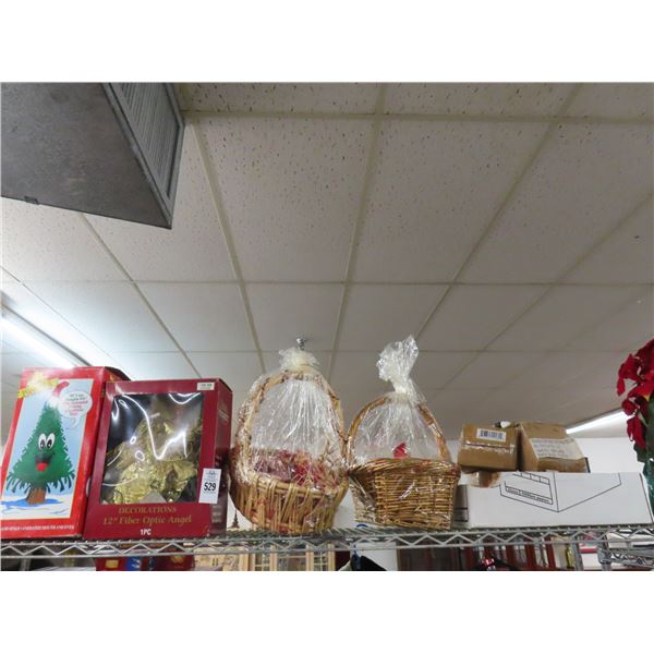 Fiber Optic Angel, Animated Talking Tree, Gift Baskets - Top Shelf