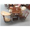 Image 1 : Small Side Tables- 3, Wood Magazine Rack