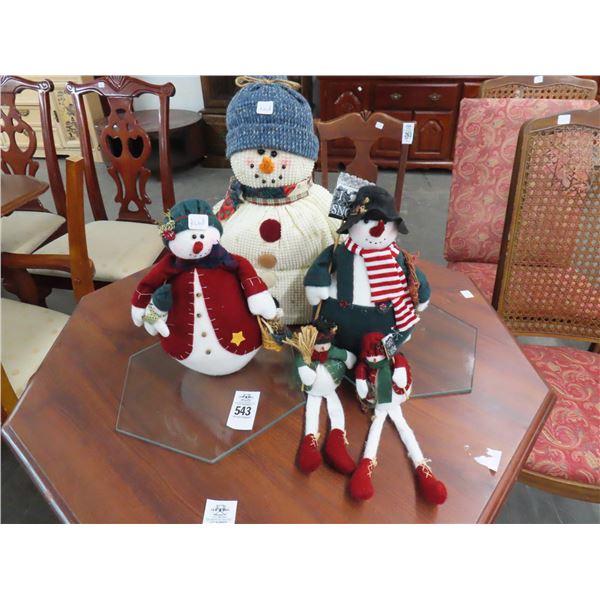 Lot of Snowman Décor - 5