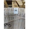 Image 2 : Rattan Chair w/2 Glasstop/Rattan Side Tables