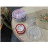 Image 1 : Wellsville Willow China, Cut Crystal China, Hand Painted China