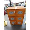 Image 1 : Small Wood 6 Drawer Box Cabinet