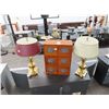 Image 1 : Brass Table Lamps - 2