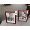 Image 1 : Framed Signed Tony Espisito, Sam Makita Hockey Photos - 2