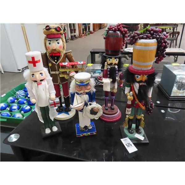 5-Lot of Asst. Nutcrackers - 5 X $