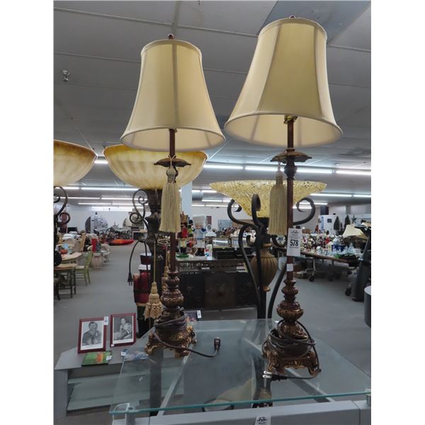 Table Lamps - Pair