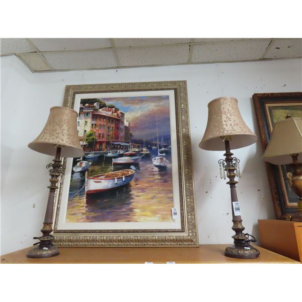 Table Lamps - Pair
