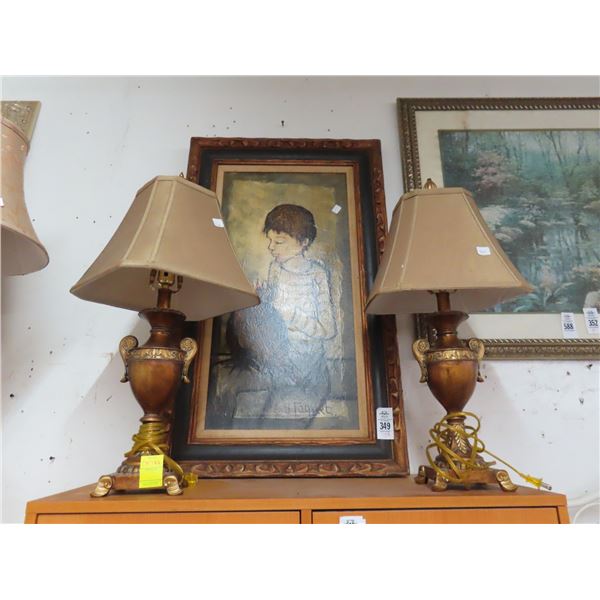 Table Lamps - Pair