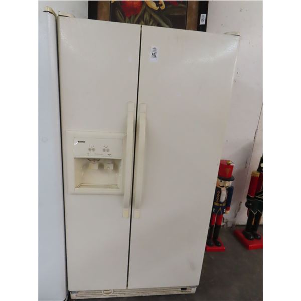 Kenmore Almond Side By Side Ref/Freezer