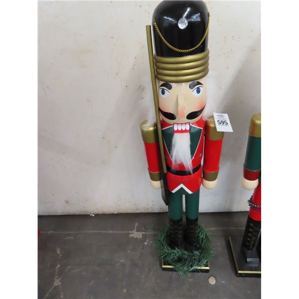 2-Approx. 3.5' Soldier Nutcracker - 2 X $