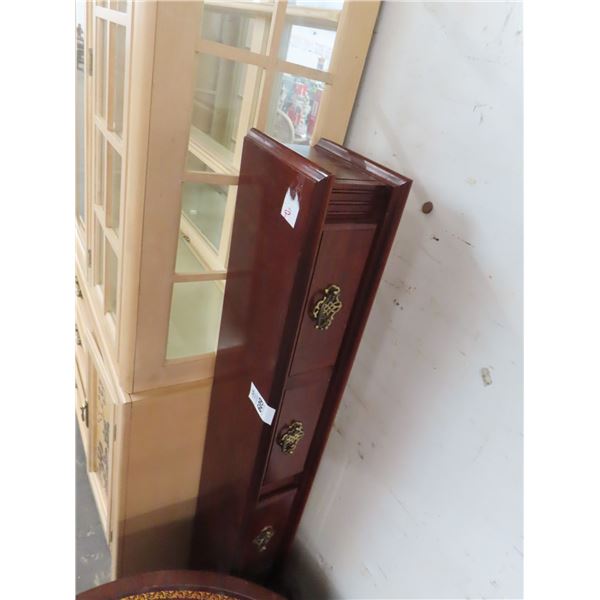 Mahogany 4 Drawer Mantle Shelf