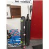 Image 1 : Hard Telescopic Travel Case w/Wheels Inside - Pair of Snow Skies and Poles
