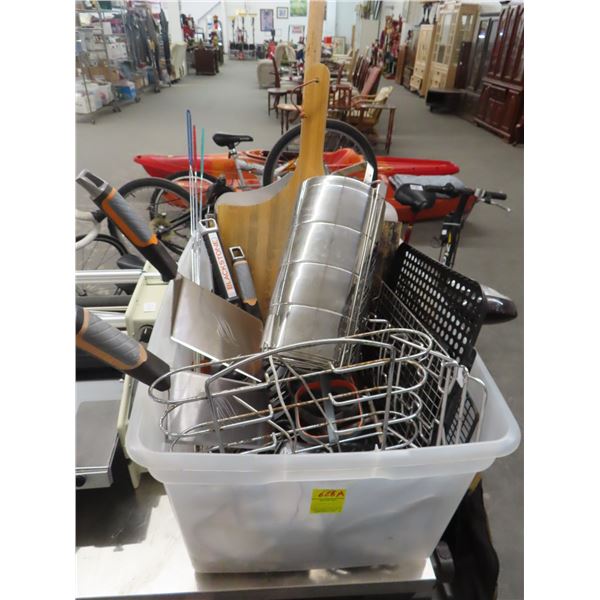 Asst. BBQ Cooking Utensils, Pizza Spatulas, Oil and More