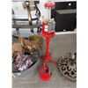 Image 1 : Vintage Bubble Cast Iron Base/Top - (No Glass)
