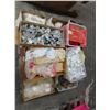 Image 1 : Pallet of Asst Christmas Pottery, Floral, Bears, Dishes, Candles and More
