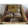 Image 1 : 3 Tier Hanging Rattan Basket Set - 2 Boxes