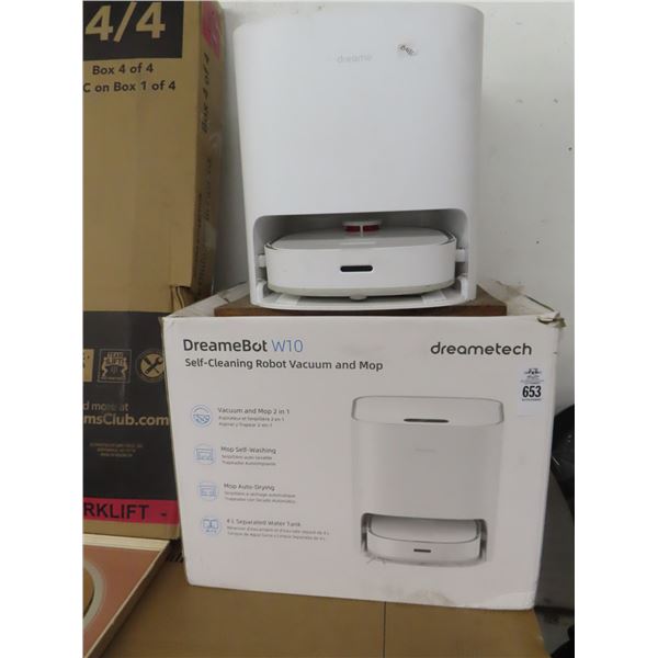 Dreambot W10 Self Cleaning Vacuum and Mop by Dreamtech