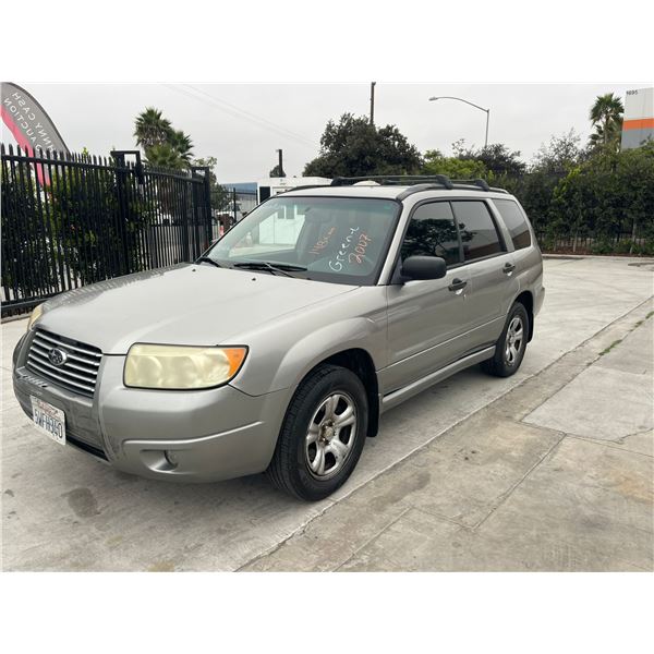SUBA FORESTER 2007 APP  DUP/T-DON