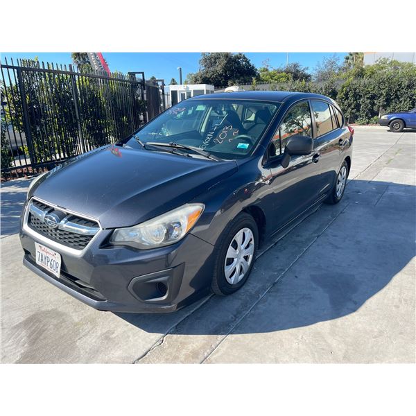 SUBA IMPREZA 2013 T-2 DAYS