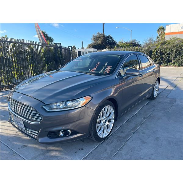 FORD FUSION 2014 T-DONATION