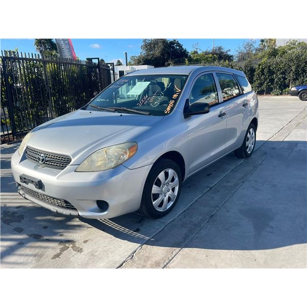 TOYT MATRIX 2006 T-SMOG -2 DAYS