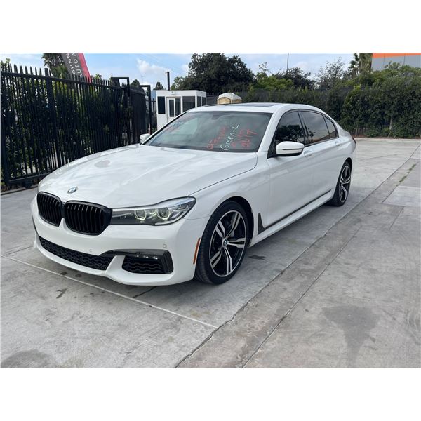 BMW 740I 2017 O/S-TITLE 2-DAYS