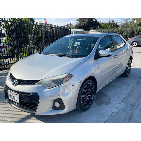 TOYT COROLLA 2015 T-2 DAYS