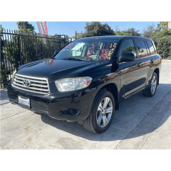 TOYT HIGHLANDER 2008 T-DON - SMOG