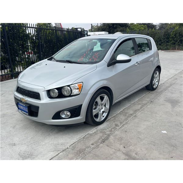 CHEV SONIC 2014 T-DONATION