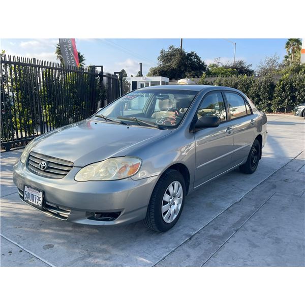 TOYT COROLLA 2003 APP  DUP/T-DON