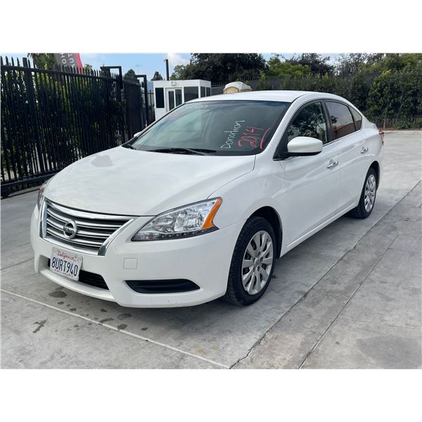 NISS SENTRA 2014 SALV T/DONATION