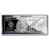 Image 1 : 4 oz Silver Bar - $100 Bill (w/Box & COA) .999 Pure Silver