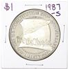 Image 1 : 1987-S $1 Proof Constitution Commemorative Silver Dollar Coin