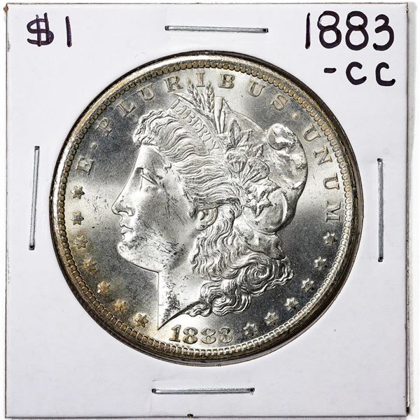 1883-CC $1 Morgan Silver Dollar Coin