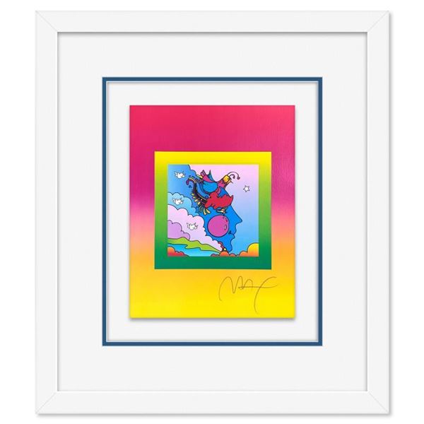 Peter Max "Woodstock Profile on Blends" Limited Edition Lithograph on Paper