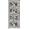 Image 1 : Uncut Sheet of (4) State of Louisiana Baby Bond Obsolete Notes