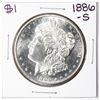 Image 1 : 1886-S $1 Morgan Silver Dollar Coin