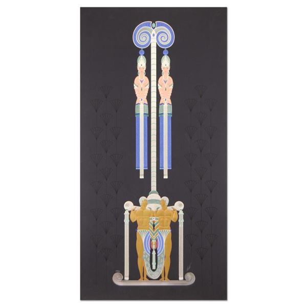 Erte (1892-1990) "Les Pretresses" Limited Edition Serigraph on Paper