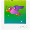 Image 2 : Peter Max "The Highest Mountain Detail" Limited Edition Lithograph on Paper