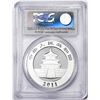 Image 2 : 2011 China 10 Yuan Silver Panda Coin PCGS MS70 First Strike