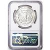 Image 2 : 1921-S $1 Morgan Silver Dollar Coin Curved Clip @ 9:00 Error NGC Mint Error AU58
