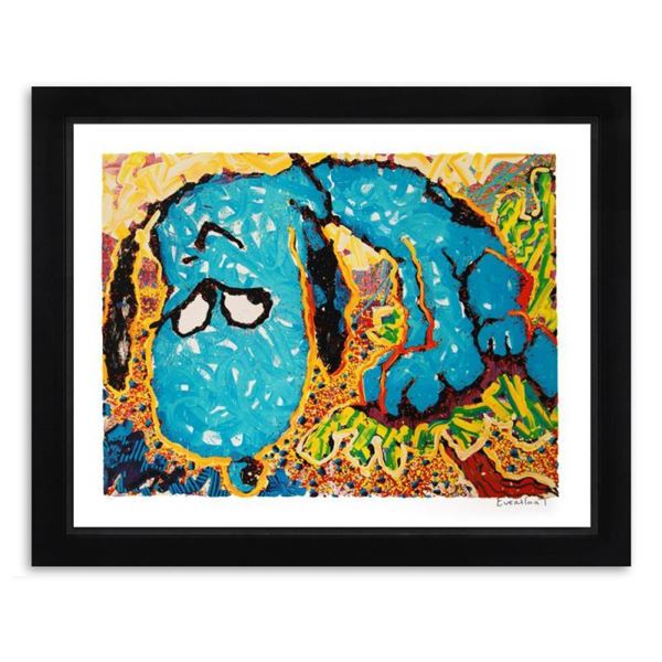 Tom Everhart "Hollywood Hound Dog" Limited Edition Lithograph on Paper