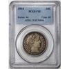 Image 1 : 1914 Barber Half Dollar Coin PCGS F15