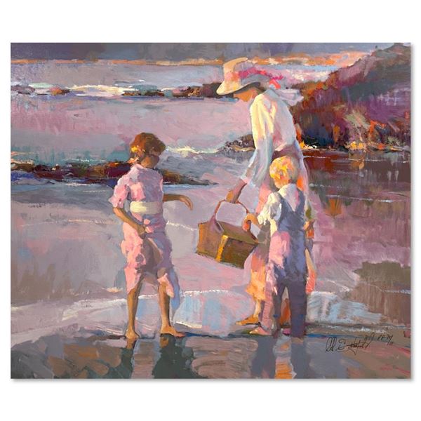 Don Hatfield "Lending a Hand" Limited Edition Serigraph on Paper