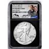 Image 1 : 2022-W $1 Proof American Silver Eagle Coin NGC PF70 Ultra Cameo Moy & Ryder Signed