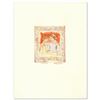 Image 1 : Edna Hibel (1917-2014) "Romance" Limited Edition Lithograph on Rice Paper